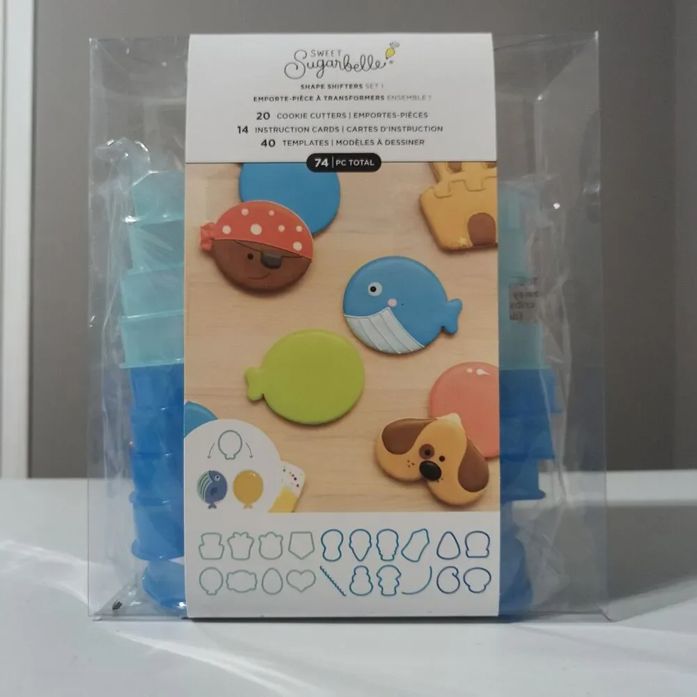 Sweet Sugarbelle Cookie Cutter Shape Shifters 74 Piece Set